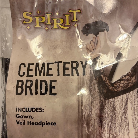Spirit Cemetery Bride Costume Women's Size Small - Picture 2 of 5